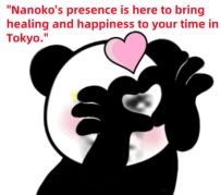 My name is Nanoko Konda. I'm not Japanese