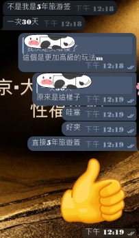 5年旅游签！！超酷！！